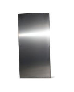 Bottom metal sheet f/elevated resting area f/broilers closed