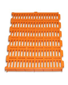Kunststoffrost  600x400 orange offen für Ferkel A-VV