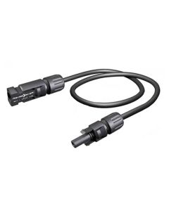 Solar cable - H1Z2Z2-K 1x6 black UV-resistant EN 50618