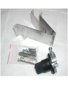 Mounting set f/flap in tube
