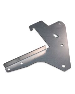 Bracket lh for pluggable feed trough Zn MCZ Stairstep314