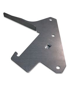 Bracket rh for pluggable feed trough Zn MCZ Stairstep314