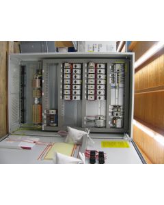 Control cabinet egg cross collection