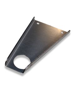 Bracket lh for tube 1" above feed trough A-rack/2feed lines