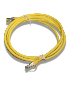 Ethernet-Kabel vorkonfektioniert 2m RJ45 CAT6 S/FTP gelb