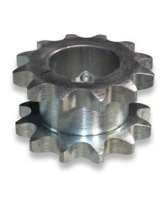 Chain wheel 3/4-12t-b40 double slotted
