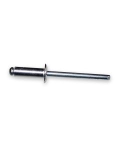 Blind rivet alu/steel flat round head 4.8x14/8.0-10.0mm