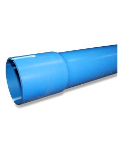 Förderrohr 89x3,4-3095 PVC DL blau FlexVey 90