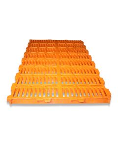 Kunststoffrost  800x500 orange offen/neben Sau neu (Typ A)