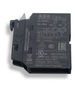 Auxiliary switch CA4-10 for Contactor ABB 1 NO
