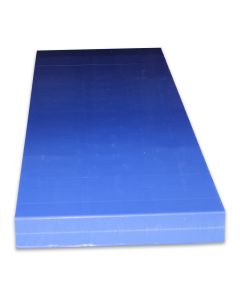 Plastic panel 51-1000x 300 ultramarine