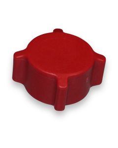 Cap 3/4" red PVC for flushing breather