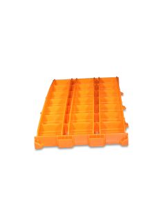 Kunststoffrost  300x600 orange offen/für Sauen (Typ A)