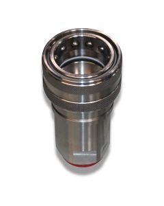 Coupling sleeve 1"fm SST f/quick coupling warm water