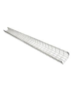 Cable tray 105x200 HxW rm galv. integr. connector stackable