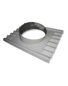 Dachplatte D820/30 grau für Schräge